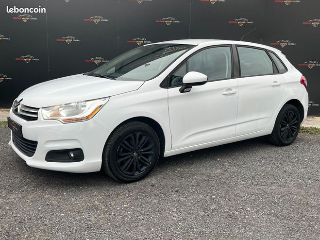 Citroen C4 Berline 1.6 Hdi 92ch Confort Blanc de 2014