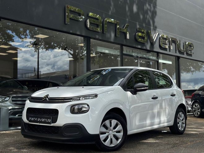 Citroen C3 STE 1.6 BLUEHDI 75CH S&S LIVE 2 PLACES Blanc de 2018