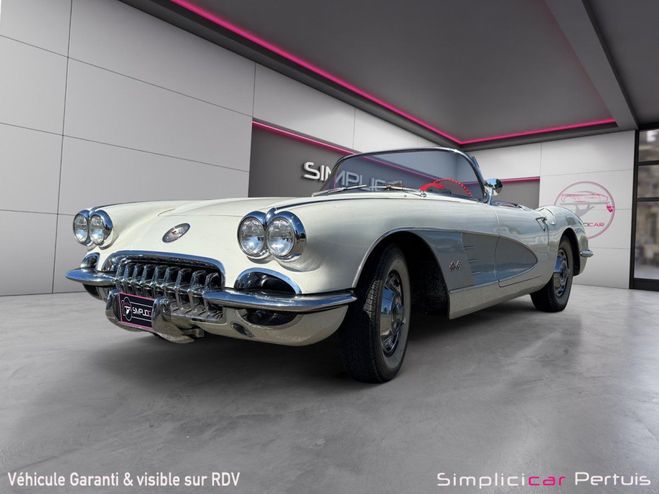 Chevrolet Corvette C1 V8 283 300cv 4 vitesses Beige de 1960