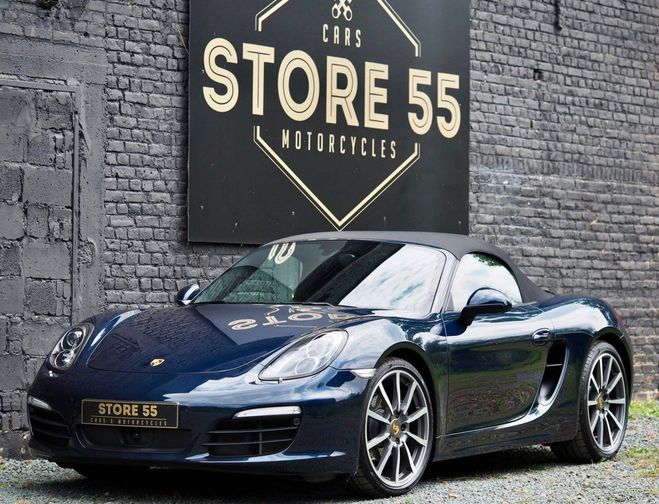 Porsche Boxster 981 Boxter 2.7 PDK - 2016 Bleu Marine Mtallic - N4 de 2016