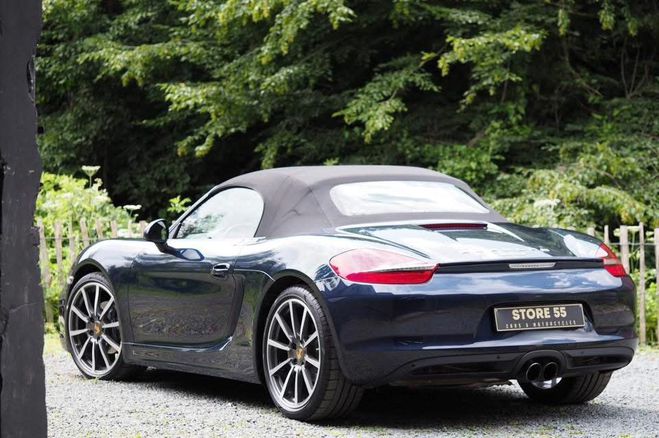 Porsche Boxster 981 Boxter 2.7 PDK - 2016 Bleu Marine Mtallic - N4 de 2016