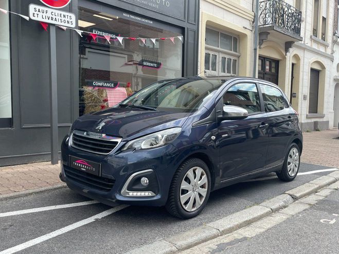 Peugeot 108 1.0 VTi 68ch BVM5 Style / FAIBLE KILOMET Bleu de 2017