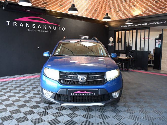 Dacia Sandero 1.5 dCi 90 Stepway Prestige / ATTELAGE / Bleu de 2012