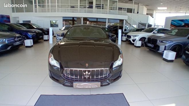 Maserati Quattroporte V6 3.0 Bi-Turbo 410 S Q4 GranSport A Noir de 2017