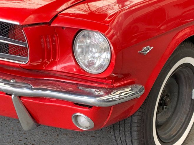 Ford Mustang FASTBACK 1965 / 289CI / BOITE MECA ROUGE de 1965