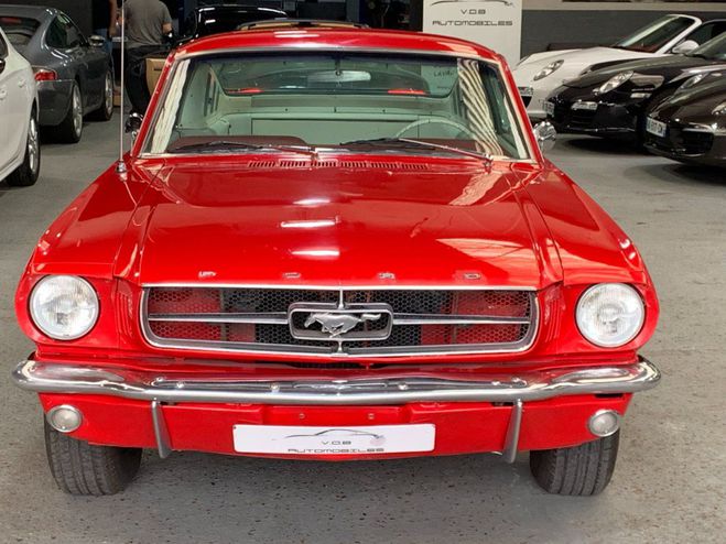 Ford Mustang FASTBACK 1965 / 289CI / BOITE MECA ROUGE de 1965