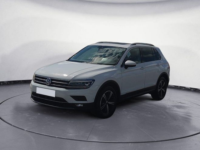 Volkswagen Tiguan 2.0 TDI 150CH CARAT DSG7/ CREDIT CRITAIR Blanc de 2018