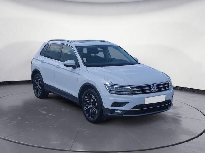 Volkswagen Tiguan 2.0 TDI 150CH CARAT DSG7/ CREDIT CRITAIR Blanc de 2018