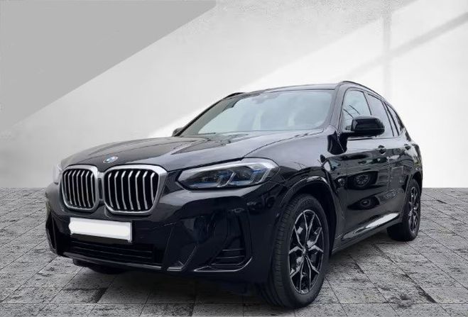 BMW X3 G01 LCI xDrive 20d 190ch BVA8 M Sport Noir Saphir de 2021