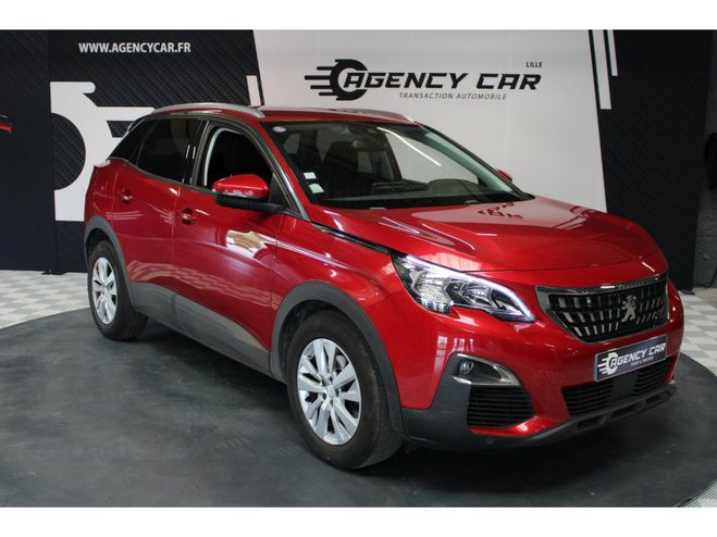 Peugeot 3008 1.2 130 BV EAT8 Active Business 1ere mai ROUGE FONCE de 2019