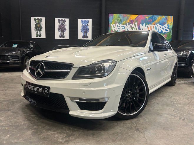 Mercedes Classe C 63 AMG 457 ch Immat. Franaise Blanc de 2012