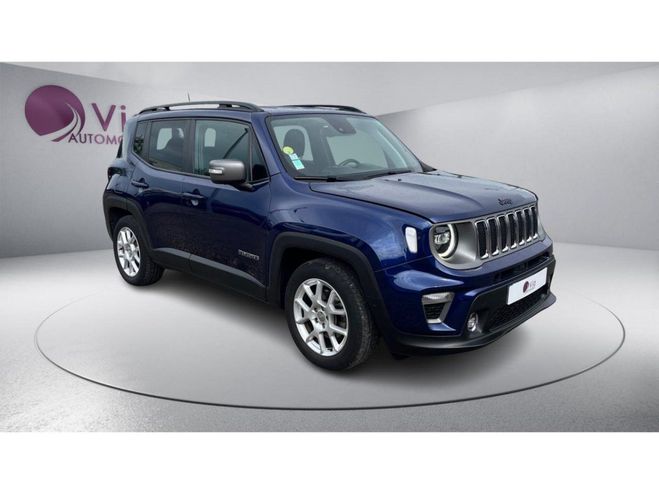 Jeep Renegade 1.6 MultiJet 120 4x2 Limited - CARPLAY / BLEU FONCE de 2019