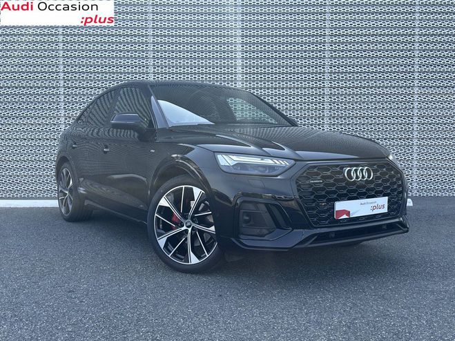 Audi Q5 Sportback 40 TDI 204 S tronic 7 Quattro  Noir de 2021