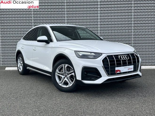 Audi Q5 Sportback 35 TDI 163 S tronic 7 Business Blanc de 2021