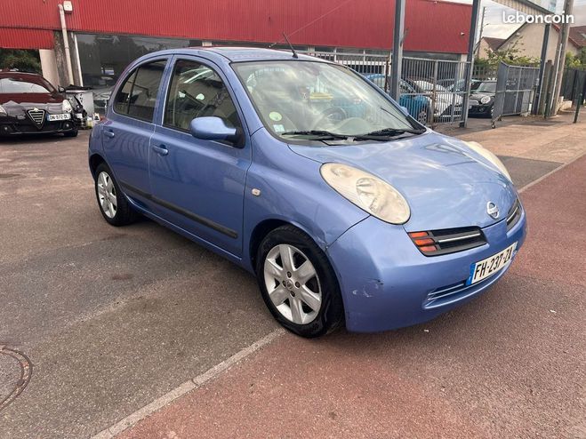 Nissan Micra 1.2l 80ch Garantie Bleu de 2004