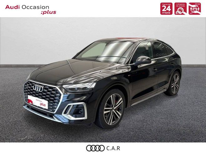 Audi Q5 Sportback 55 TFSIe 367 S tronic 7 Quattr Noir de 
