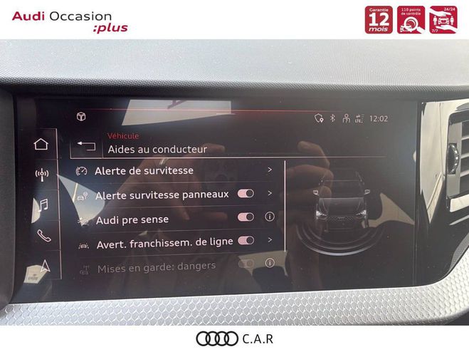 Audi A1 Sportback 30 TFSI 116 ch S tronic 7 Blac Gris de 