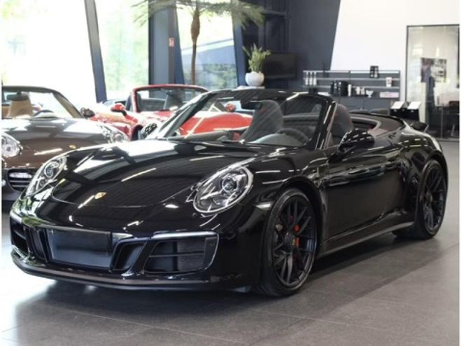 Porsche 911 Cabriolet 3.0i - 450 TYPE 991 Carrera GT Noir mtallis de 2019
