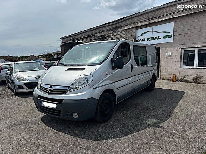 Opel Vivaro FG F2900 L2H1 2.0 CDTI 115 CABINE APPROF Gris de 2014
