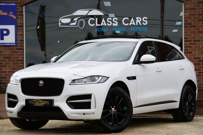 Jaguar F Pace 2.0 D AWD R-SPORT PANO VIRTUAL-COCKPIT C Blanc Mtallis de 