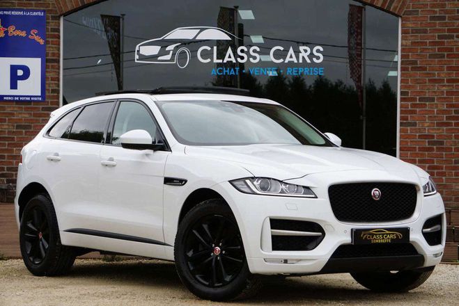 Jaguar F Pace 2.0 D AWD R-SPORT PANO VIRTUAL-COCKPIT C Blanc Mtallis de 