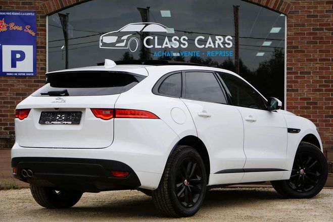 Jaguar F Pace 2.0 D AWD R-SPORT PANO VIRTUAL-COCKPIT C Blanc Mtallis de 