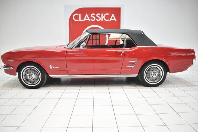 Ford Mustang 289 Ci Cabriolet Candy Apple Red de 1966