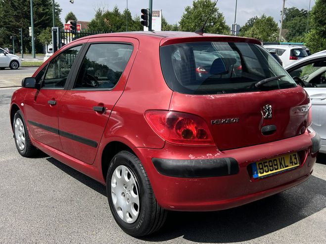 Peugeot 307 1.6 i 16V 110 Cv BOITE AUTOMATIQUE / 24  Rouge de 2004