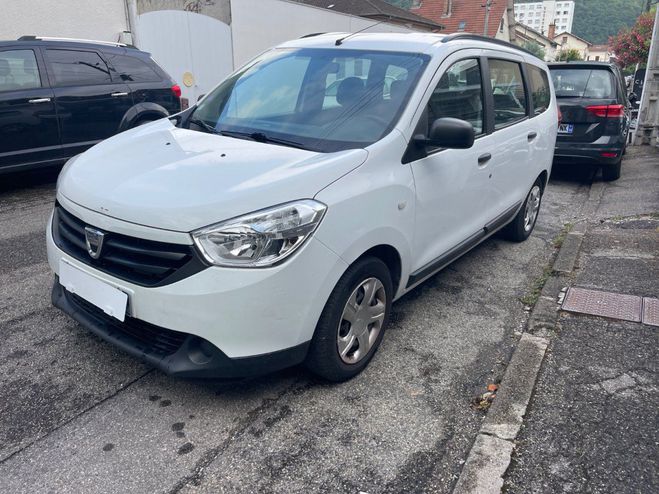 Dacia Lodgy 1.2 TCe 115ch Laurate 5 places blanc metal de 2013