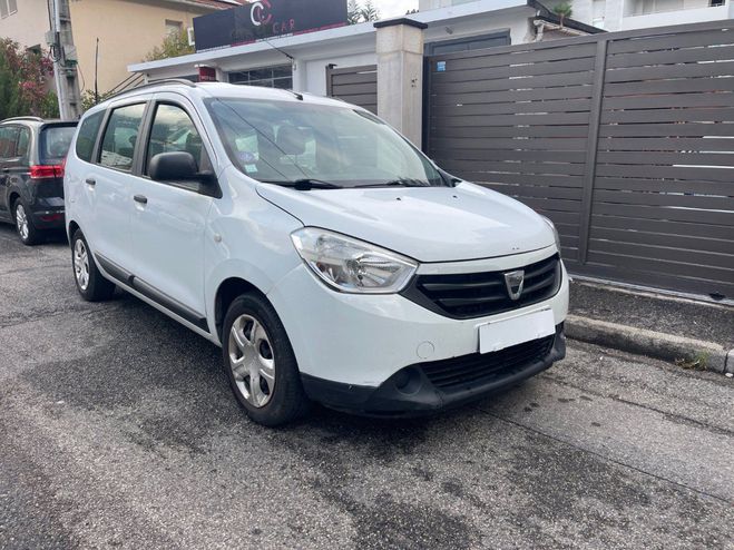 Dacia Lodgy 1.2 TCe 115ch Laurate 5 places blanc metal de 2013