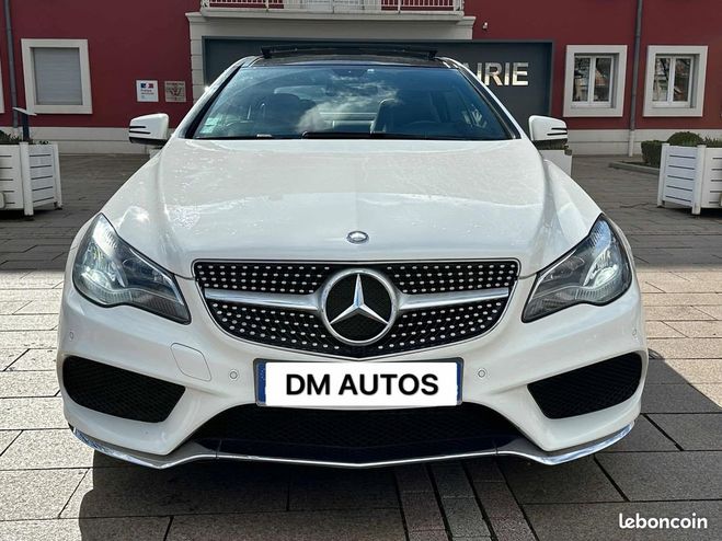 Mercedes Classe E benz e220 cdi pack amg bva Blanc de 2013