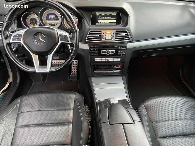 Mercedes Classe E benz e220 cdi pack amg bva Blanc de 2013