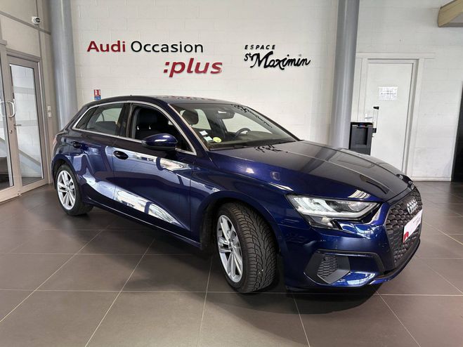 Audi A3 Sportback 35 TDI 150 S tronic 7 Design Bleu de 2020