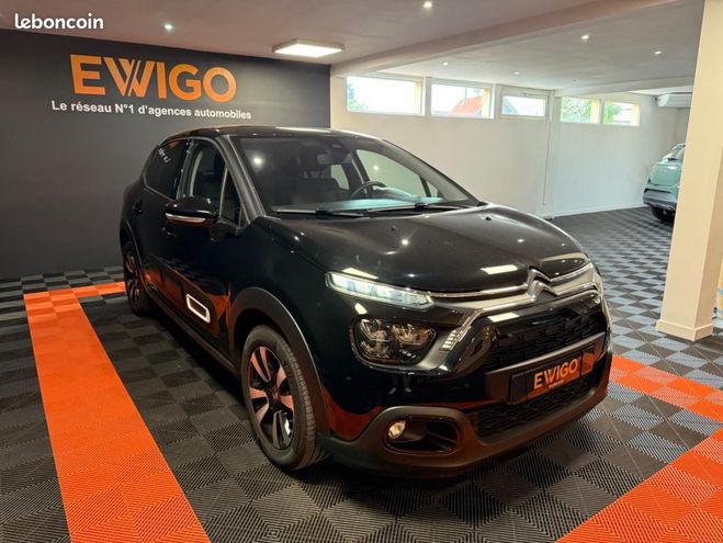 Citroen C3 PURETECH 110 CH EAT6 MAX + NAVI CAMERA D Noir de 2024