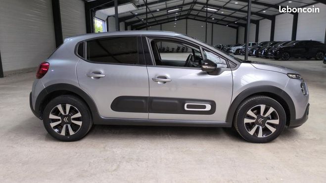 Citroen C3 PURETECH 110 CH EAT6 MAX + NAVI CAMERA D Gris de 2024