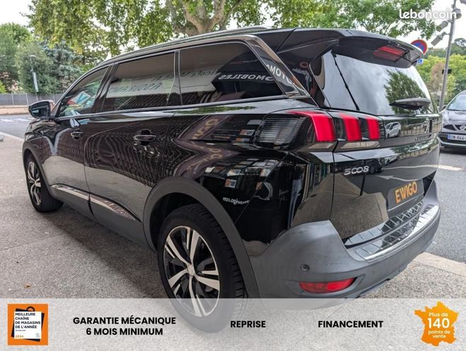 Peugeot 5008 II 1.6 180CH E6.C ALLURE BUSINESS S&S EA Noir de 2019
