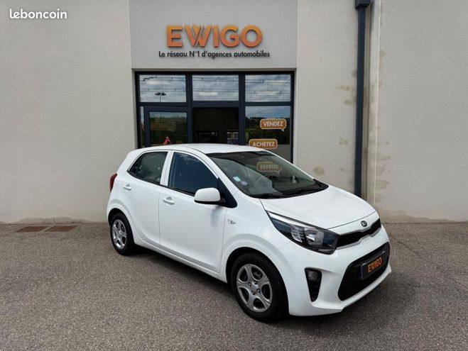 Kia Picanto 1.0 67CH ACTIVE CLIM ENTRETIEN COMPLET Blanc de 2018