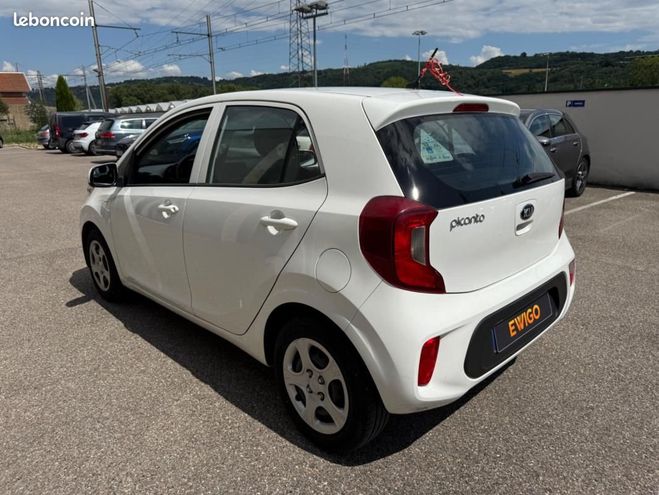 Kia Picanto 1.0 67CH ACTIVE CLIM ENTRETIEN COMPLET Blanc de 2018