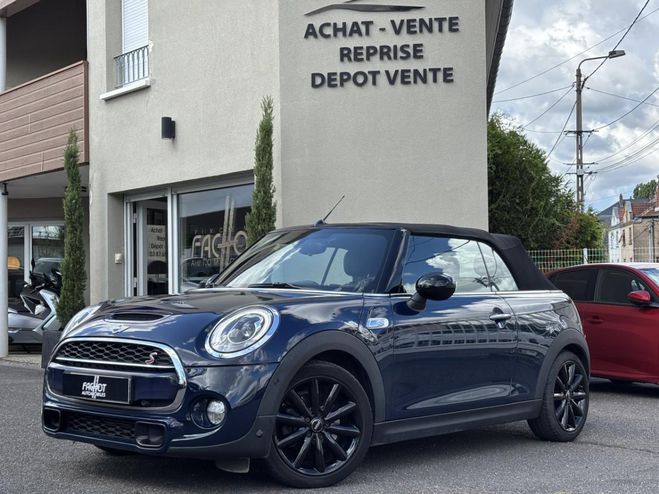 Mini Cabrio COOPER S - 192 F57 CABRIOLET Bleu fonc de 2017