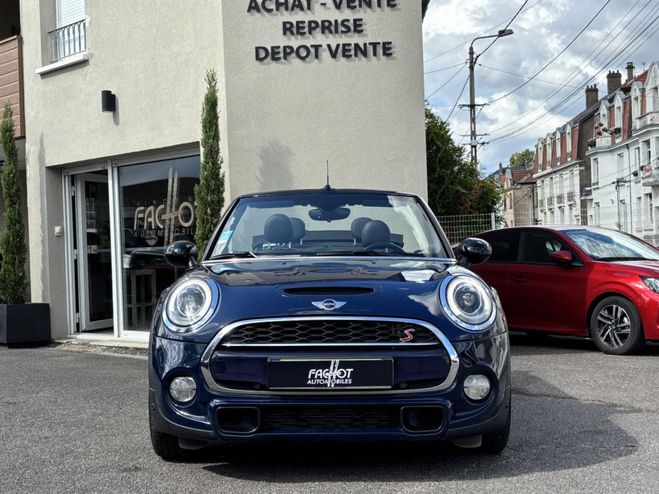 Mini Cabrio COOPER S - 192 F57 CABRIOLET Bleu fonc de 2017
