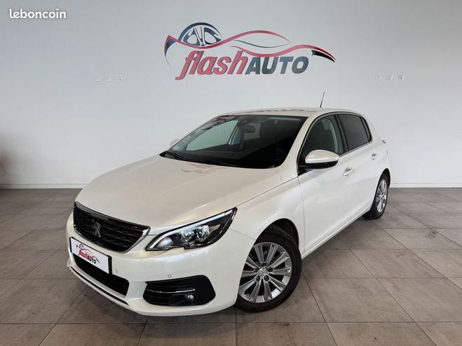 Peugeot 308 II PHASE THP EAT8 130cv-BVA-2021 Blanc de 2021