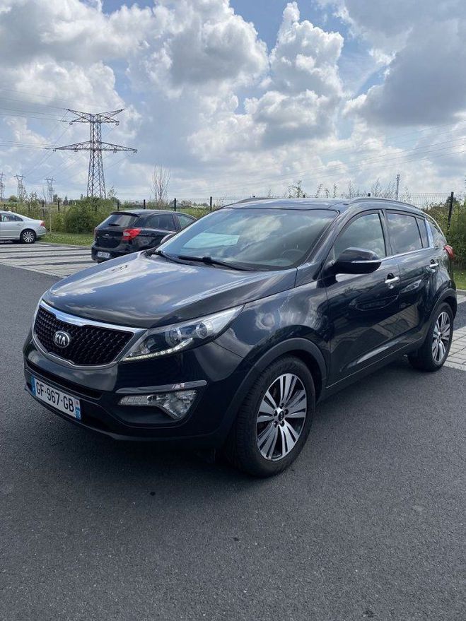 Kia Sportage 1.7 CRDI 115 PREMIUM ISG Noir de 2014