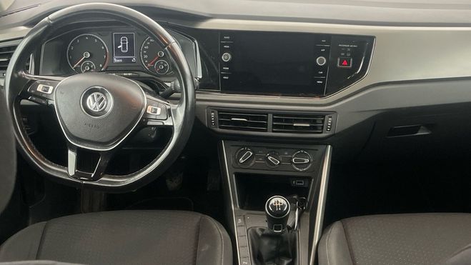 Volkswagen Polo 1.0 TSI 95CH CONFORTLINE BUSINESS EURO6D Blanc de 2019