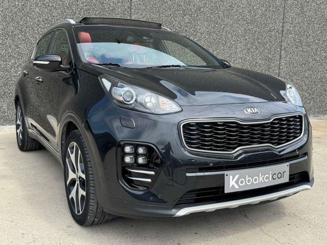 Kia Sportage 1.7 --GT LINE-CUIR- CAMERA-GARANTIE 12M Noir Mtallis de 