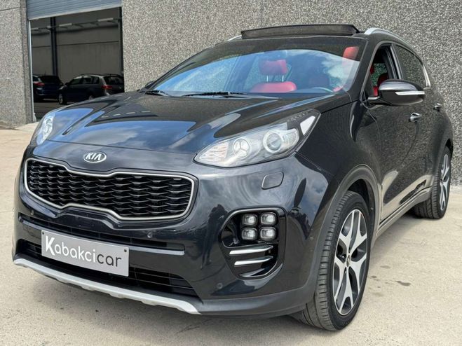 Kia Sportage 1.7 --GT LINE-CUIR- CAMERA-GARANTIE 12M Noir Mtallis de 