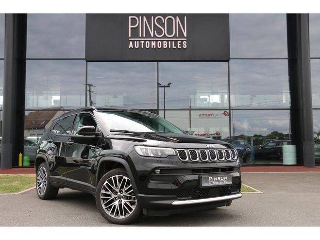 Jeep Compass 1.3 PHEV T4 - 190 - BVA 4xe eAWD Limited Noir de 2022