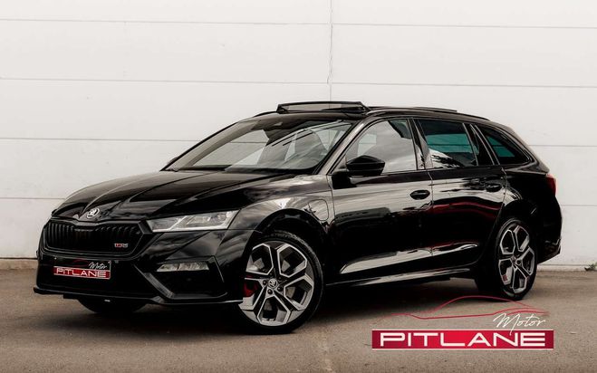 Skoda Octavia Combi RS PHEV 1.4 TSI BOITE DSG T.O PANO Noir Mtallis de 