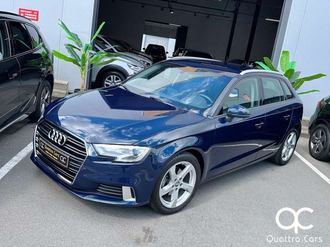 Audi A3 Sportback 1.6 TDi Pack Gps Siege chauf Bleu Mtallis de 