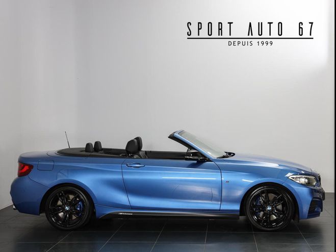 BMW Serie 2 M240I XDRIVE CABRIOLET 6 cylindres 3.0L  Bleu Estoril de 2016