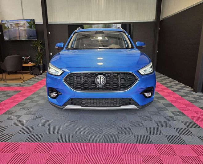 MG ZS 1.0 T-GDi Luxury AT CAM 360 CUIR Garanti Bleu Mtallis de 